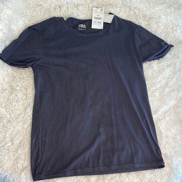 NWT Zara Cotton T shirt - Picture 2 of 4